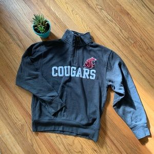 Grey WSU Quarter ZIP